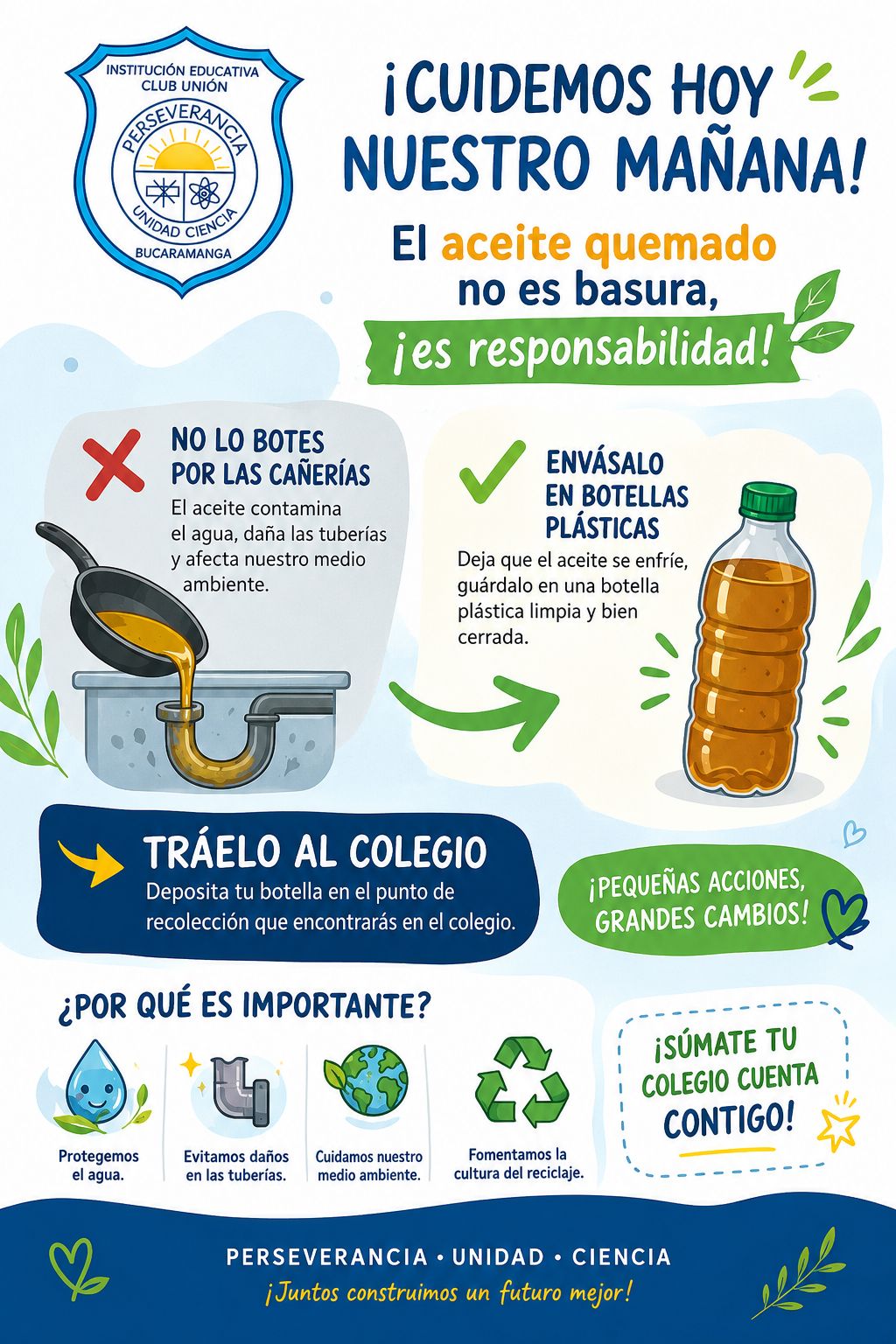 Campaña aceite usado