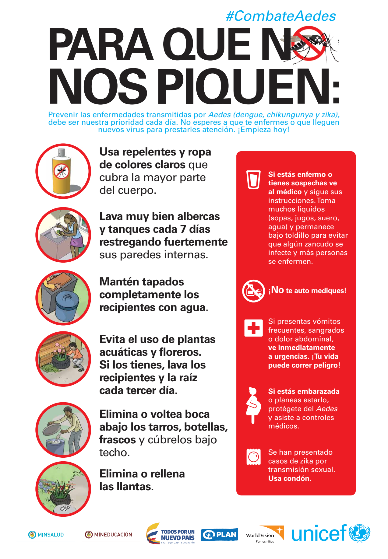 Campaña contra el Aedes