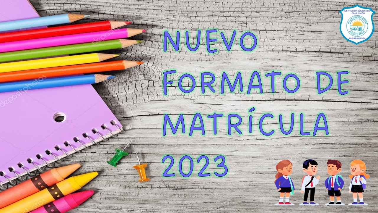 formato matricula